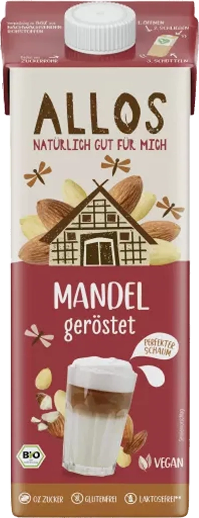 økologisk mandeldrik 1 l