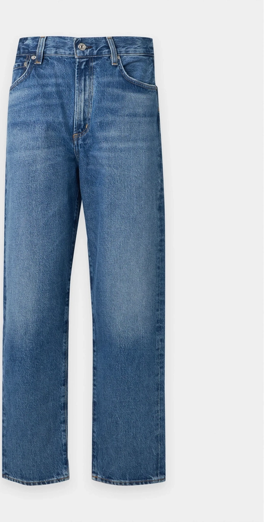 citizens of humanitystraight leg jeans - blue denim