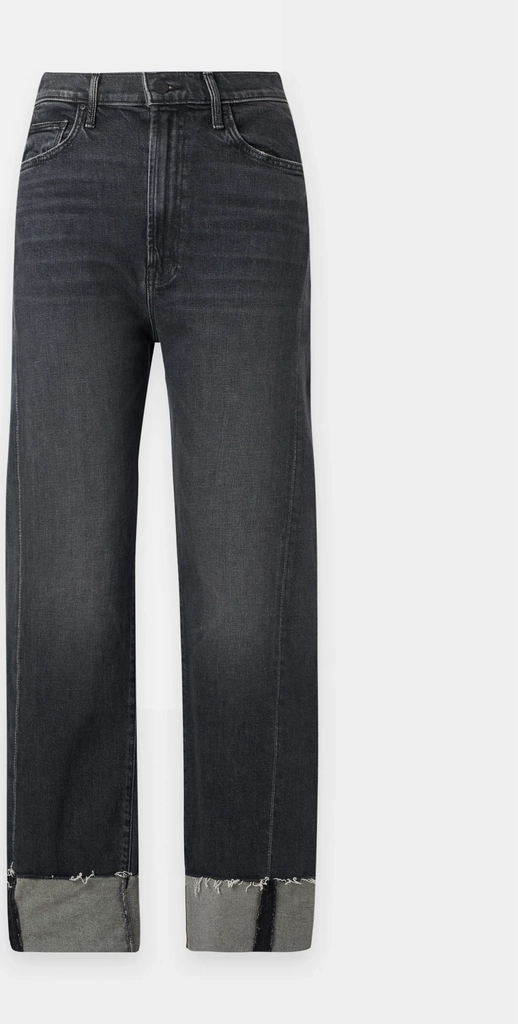 motherthe half pipe flood cuff fray - jeans relaxed fit - say you're sorry