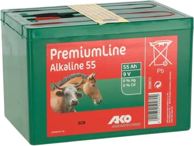 batteri ako alcaline 210 ah, 9v