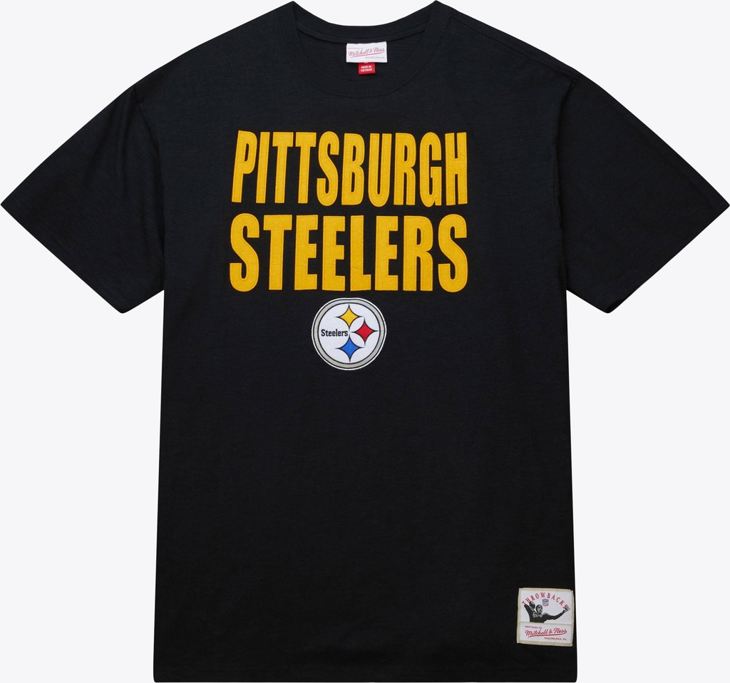 pittsburgh steelers mitchell & ness legendary slub t-shirt
