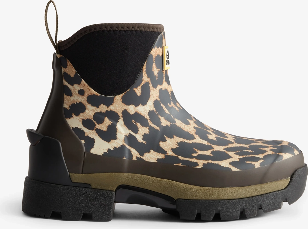 balmoral ankelstøvle i leopard
