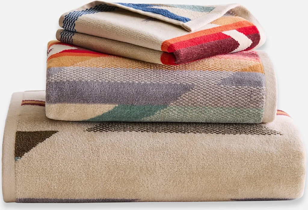 jacquard towel collection wyeth trail