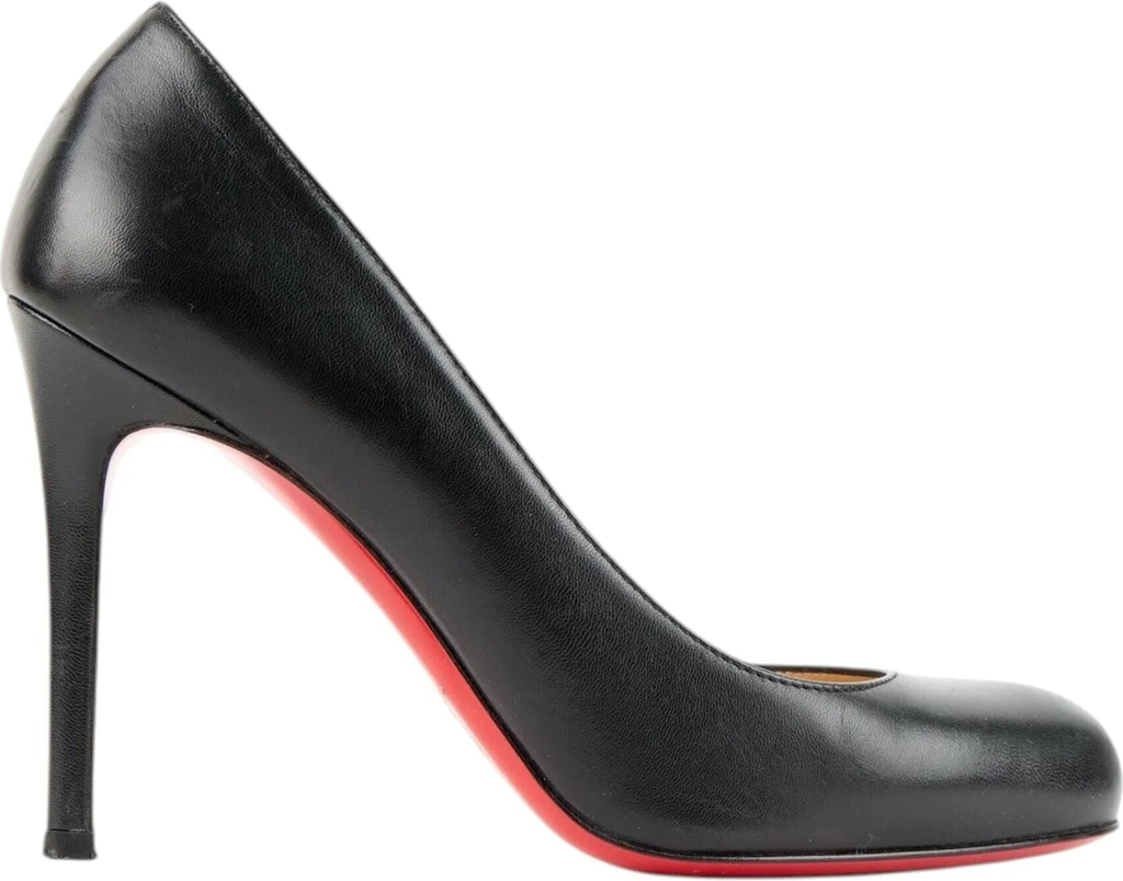 christian louboutinsecond hand klassiska pumps - black