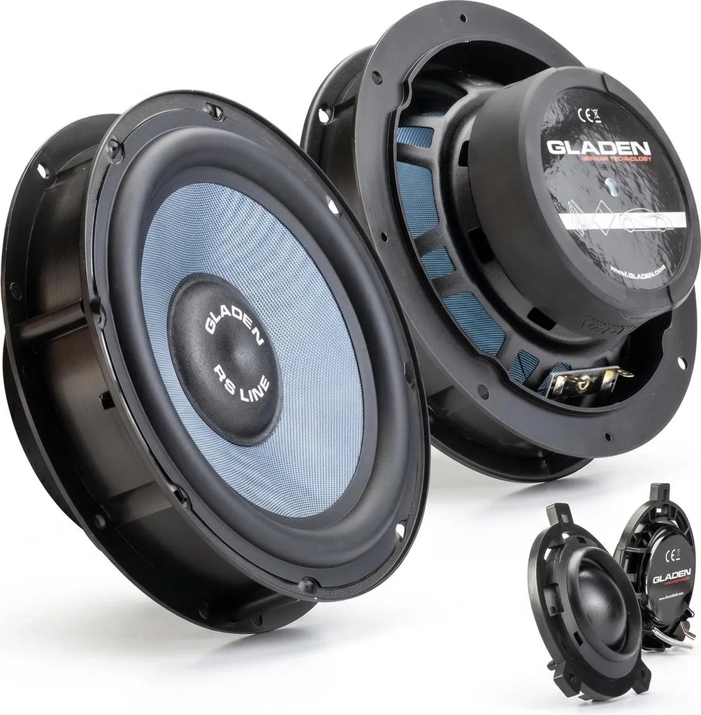 gladen one 165 golf 7 rs vw speaker set | masori