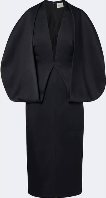 Khaite Vestido Midi Dakota - Negro