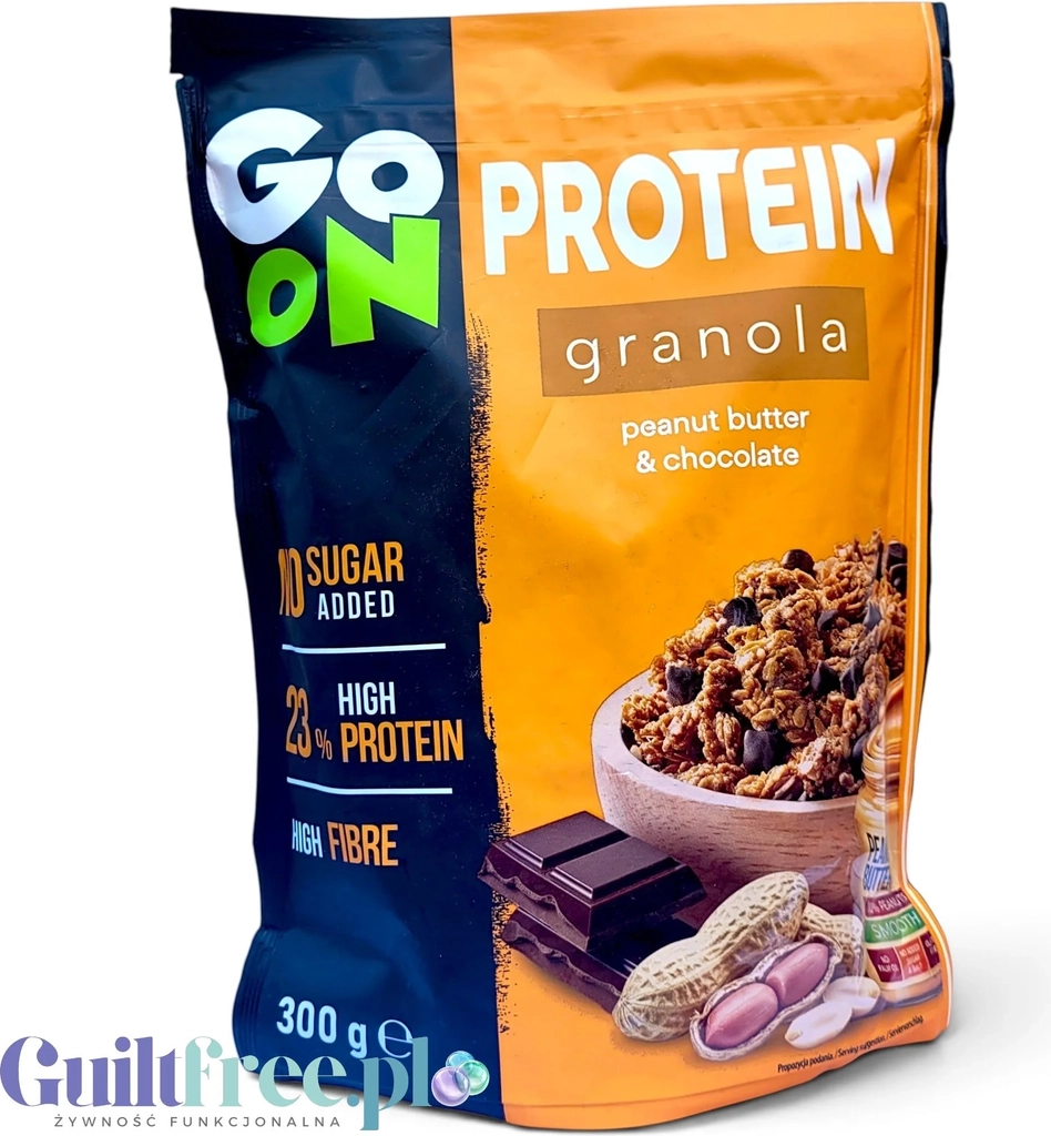 sante goon granola proteinowa bez dodatku cukru masło orzechowe z czekoladą 300 g