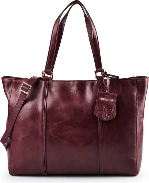 Burkely Fine Florence Shopper Læder Taske - Rød