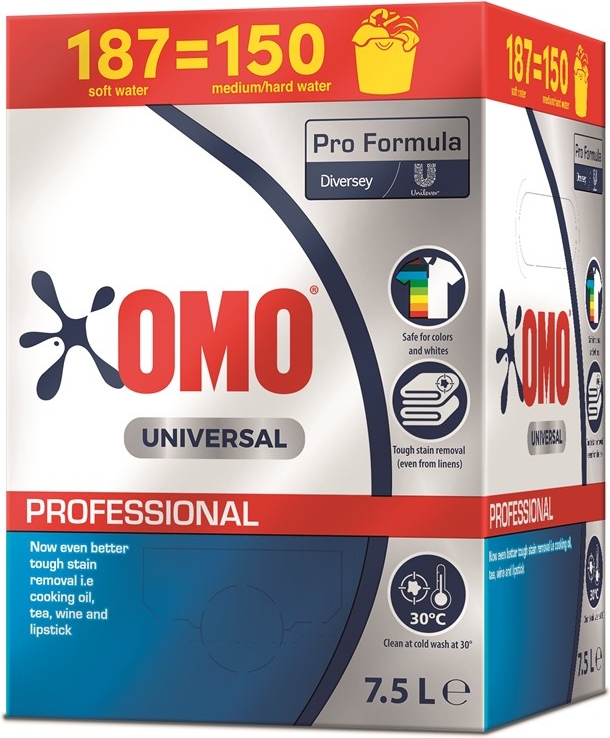 OMO Tøjvask Flydende Professional Universal 7.5 Ltr