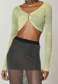 Cardigan - yellow