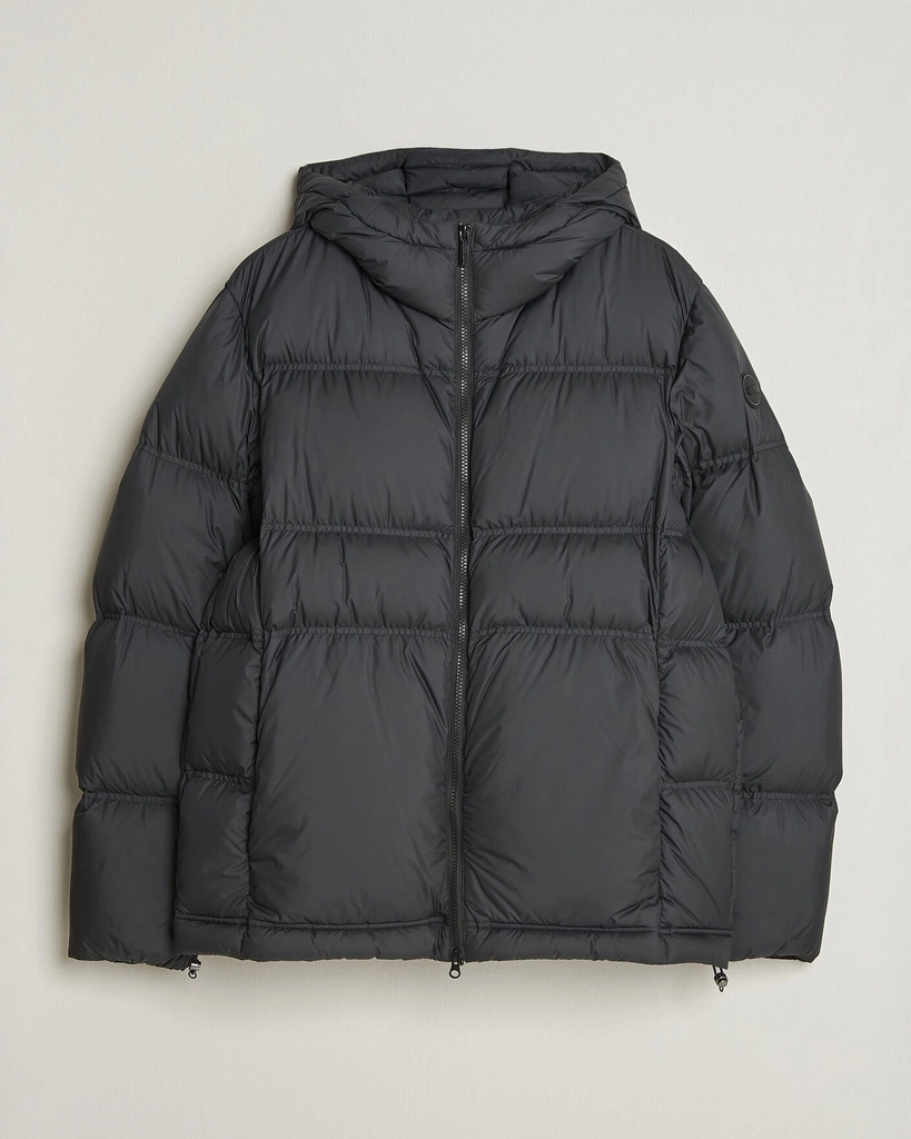 colmar hood down jacket black