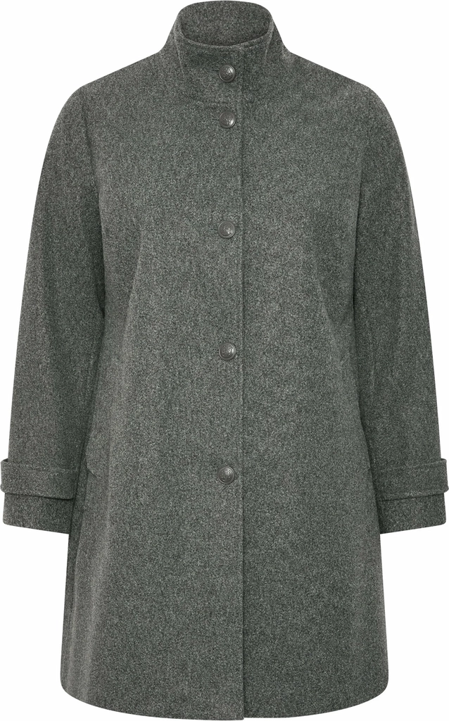evansplus size coats - korte frakker - dark grey