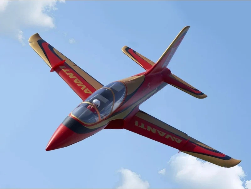 FMS 1 10 Jet 90mm EDF Avanti PNP Red