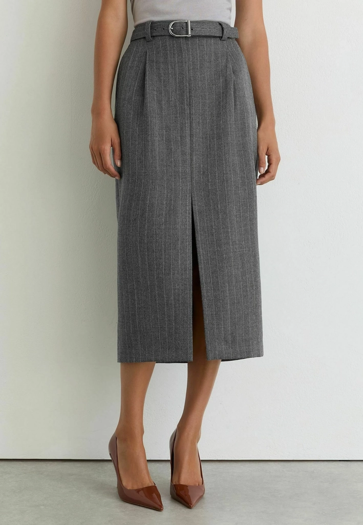 reisspencil skirt - grey
