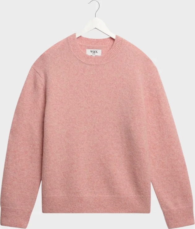 Wax London Wilde Fluffy Wool Crew - Pink