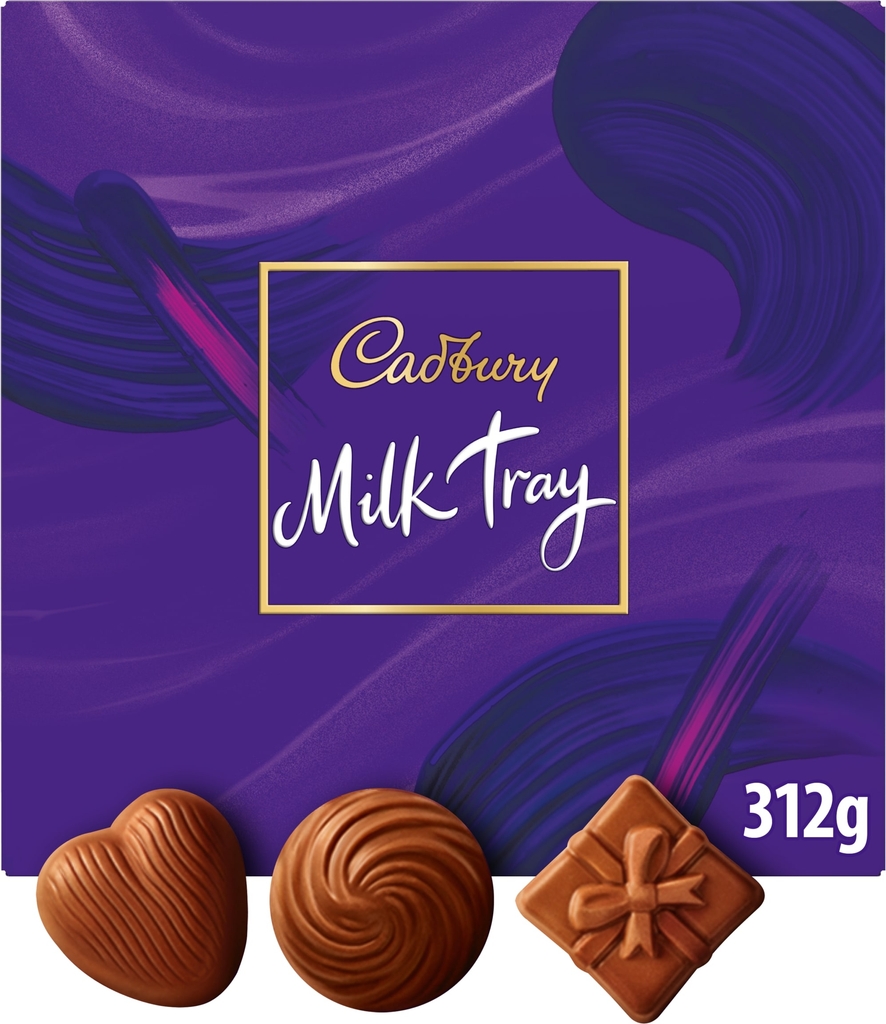 cadbury milk tray 312g