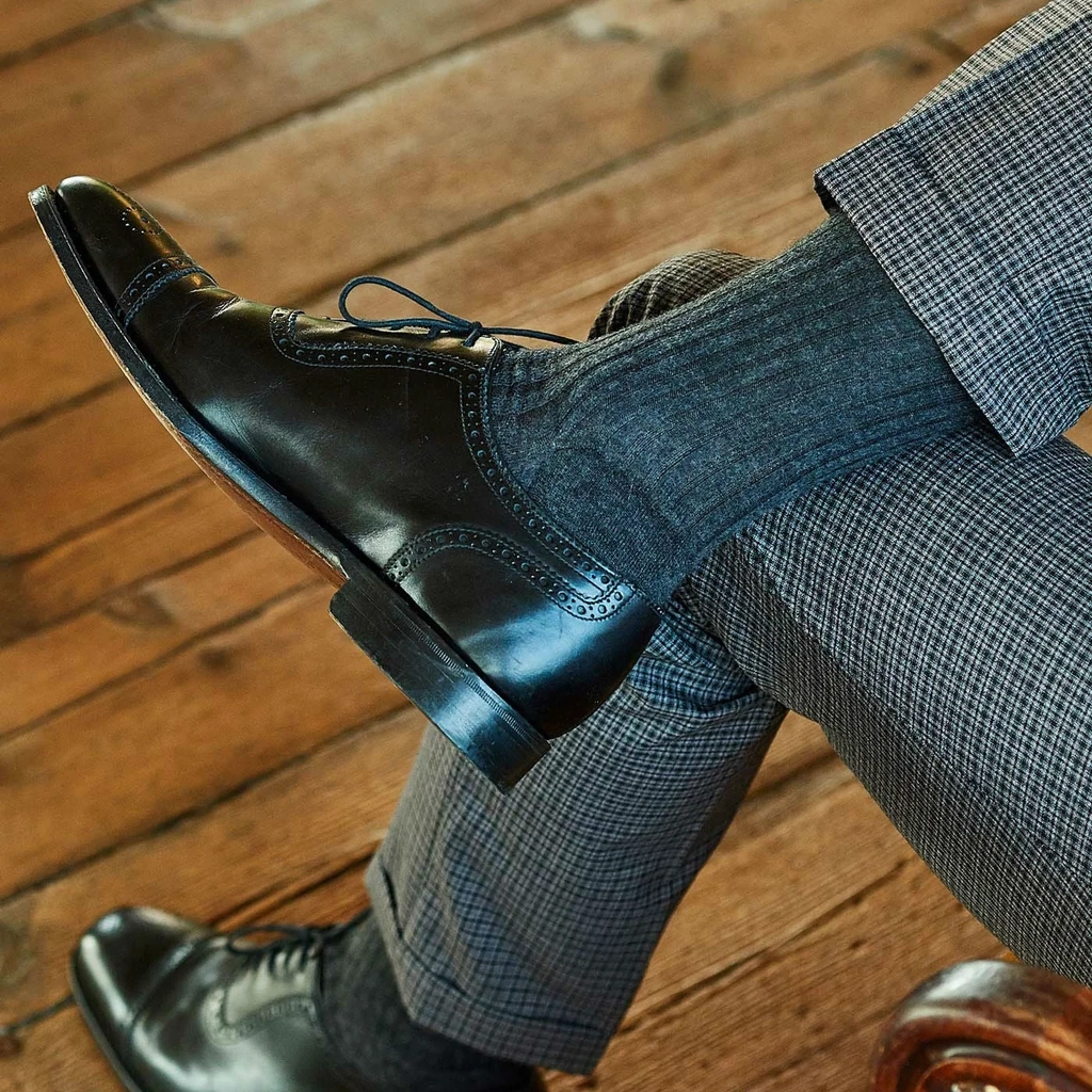 pantherella - mens pure cashmere socks 5250