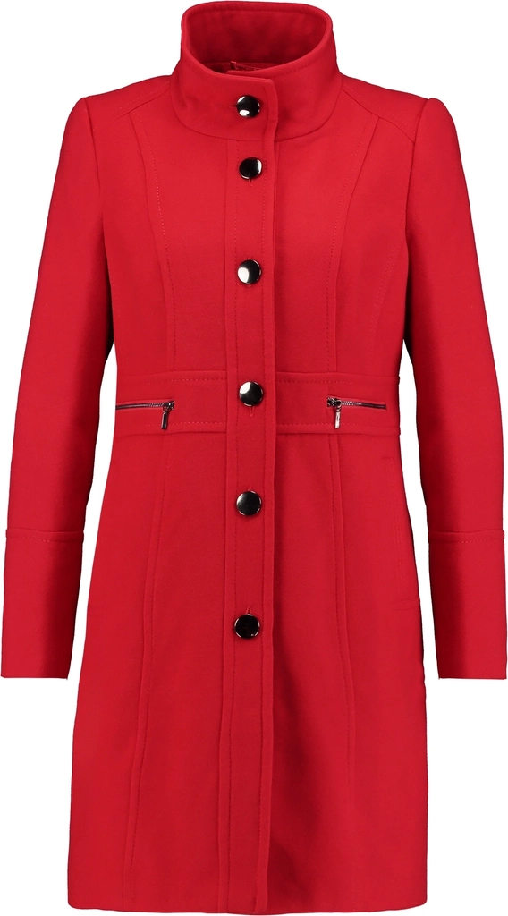 wallissecond hand klassisk frakke - red