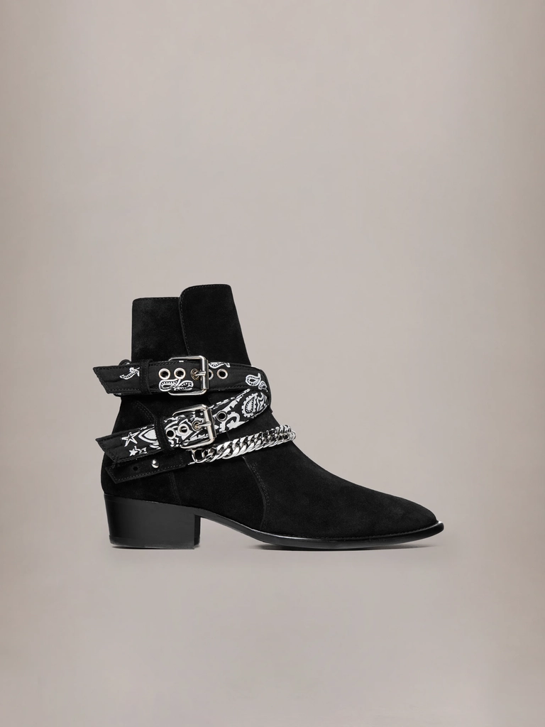 bandana buckle boot