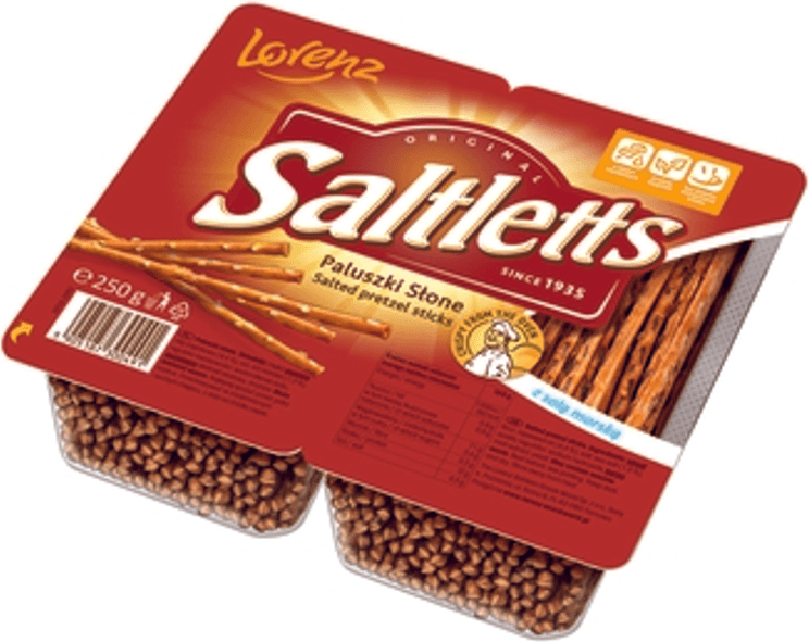 5905187300491 saltletts słone paluszki - tray 250g lorenz