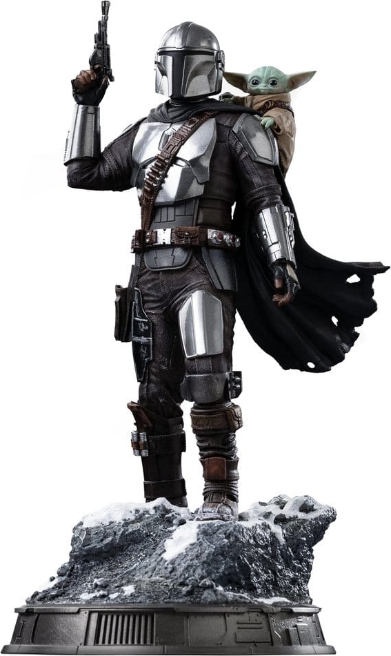 Iron Studios Mandalorian Grogu Art Scale Statue 1 10