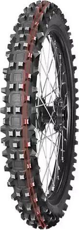mitas terra force-mx sand c-25 80/100-21 51m tt nhs dobbelt rødstribet fordæk - 70000950