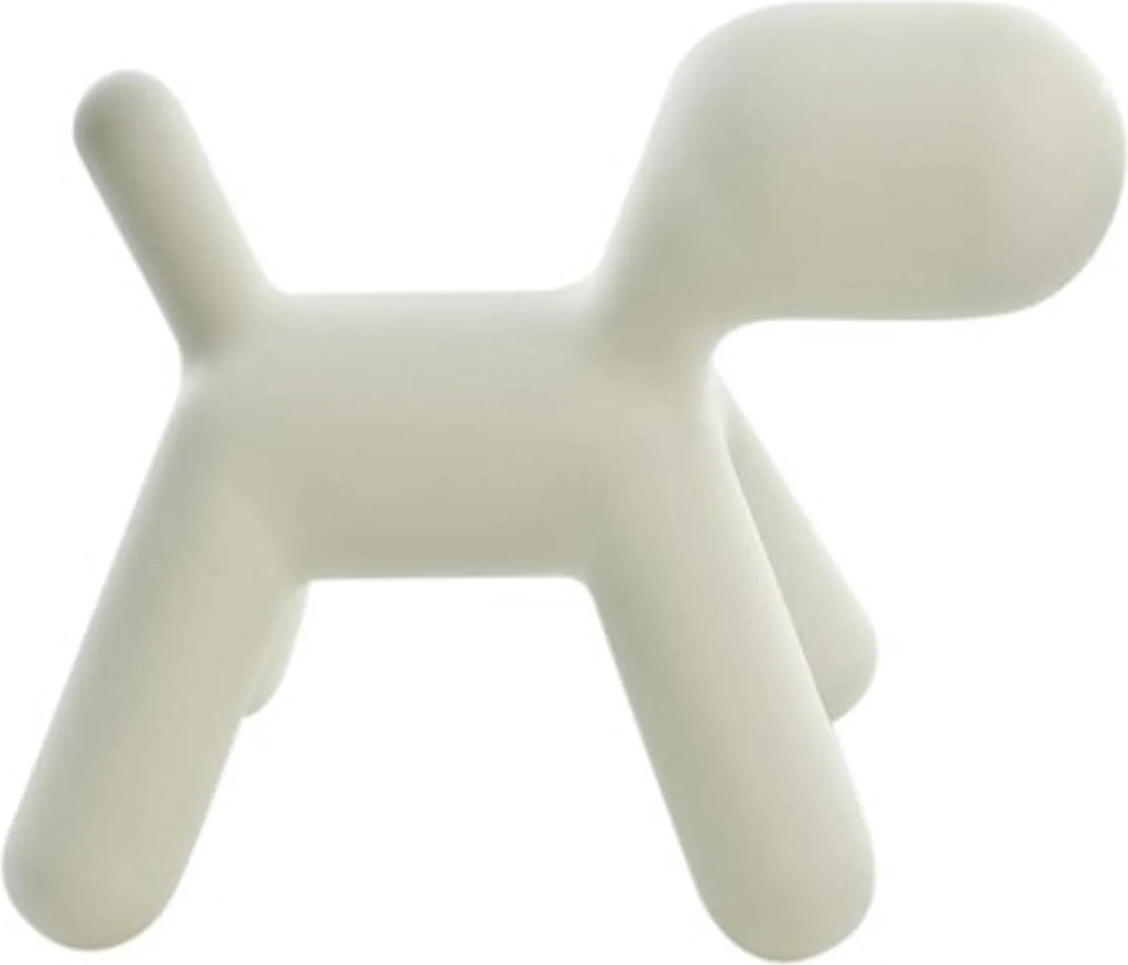 Magis Puppy Abstractdog Skammel Lille Hvid