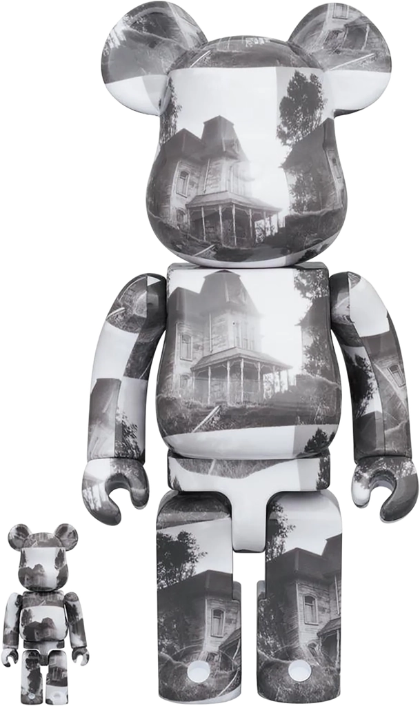 Bearbrick Bates Mansion 100% & 400% Set