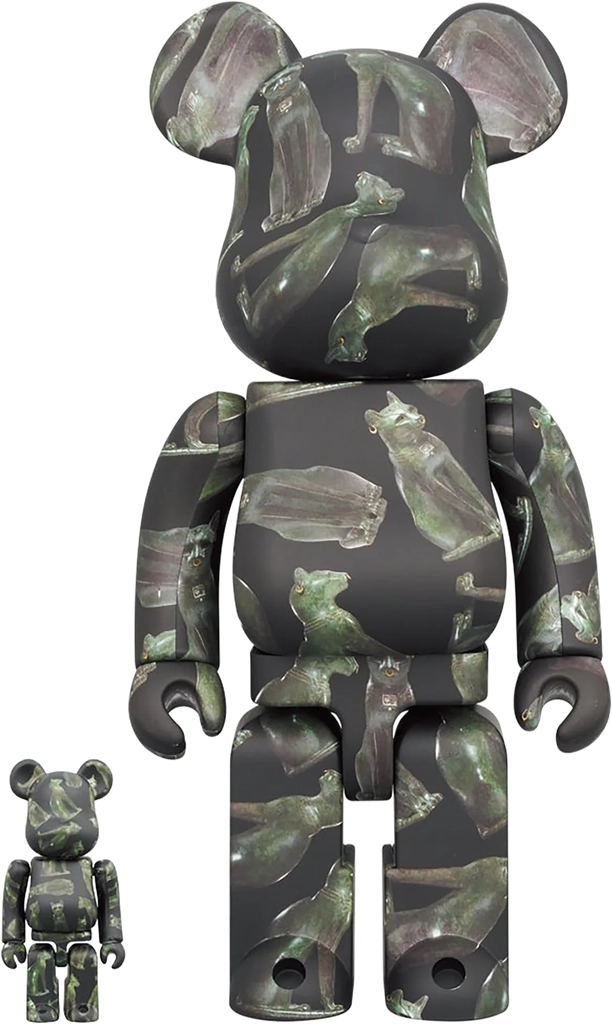Bearbrick The British Museum (The Gayer-Anderson Cat) 100% & 400% Set