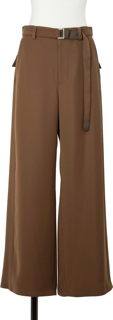 crepe back satin pants