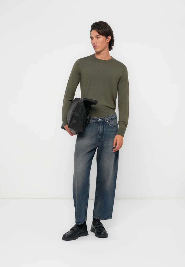 drykornrawdy - jeans straight leg - blue