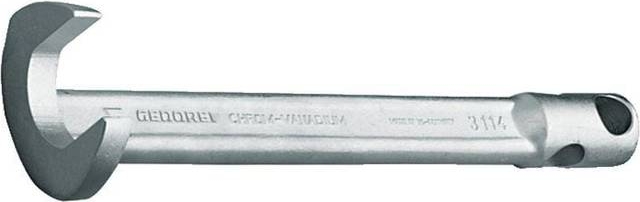 Gedore Hanefodsnøgle 3114, 19 U-nøgle