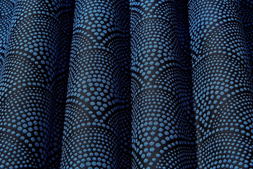 feather fan jacquard