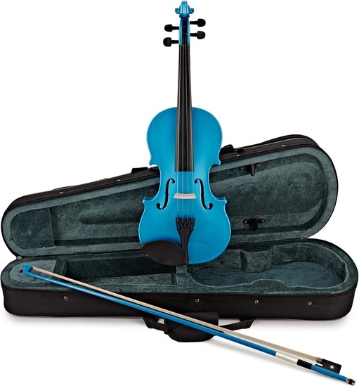 Primavera Rainbow Fantasia Blue Violin Outfit, 3/4