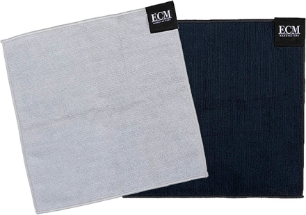 ecm magnetiske baristaklude i mikrofiber 2 stk.