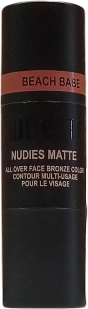 nudestix nudies matte bronzefarve til hele ansigtet – strandpige 7 g tester