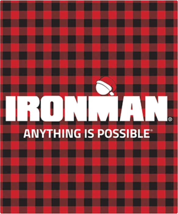 ironman holiday plush blanket