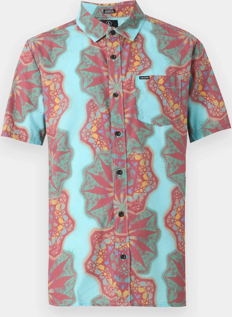 volcomstar shields - skjorter - multi-coloured