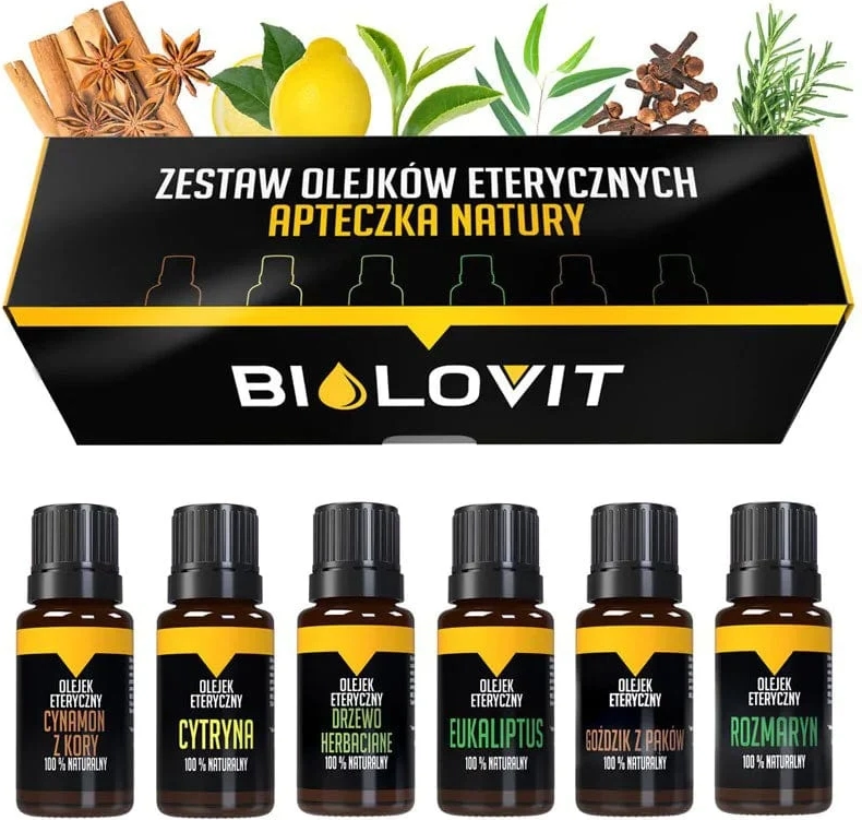 bilovit essential oil set - naturens førstehjælpskasse