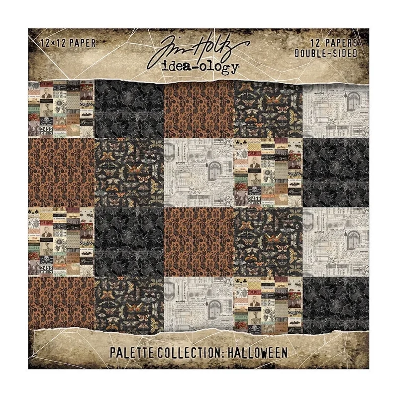 tim holtz - idea-ology - blok 12'' - halloween
