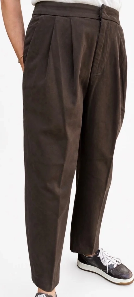 dondup sally trousers brown