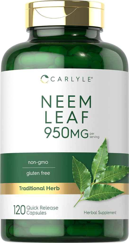 neemblad, 950 mg (pr. servering), 120 kapsler med hurtig frigivelse