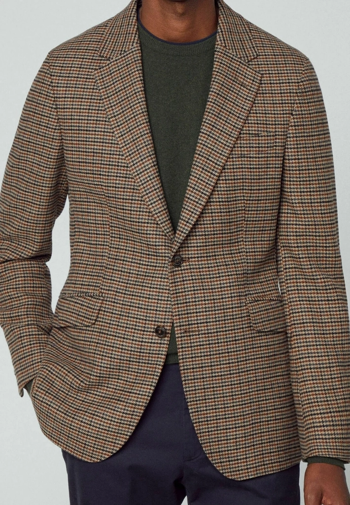 hackett londonsecond hand blazere - brown