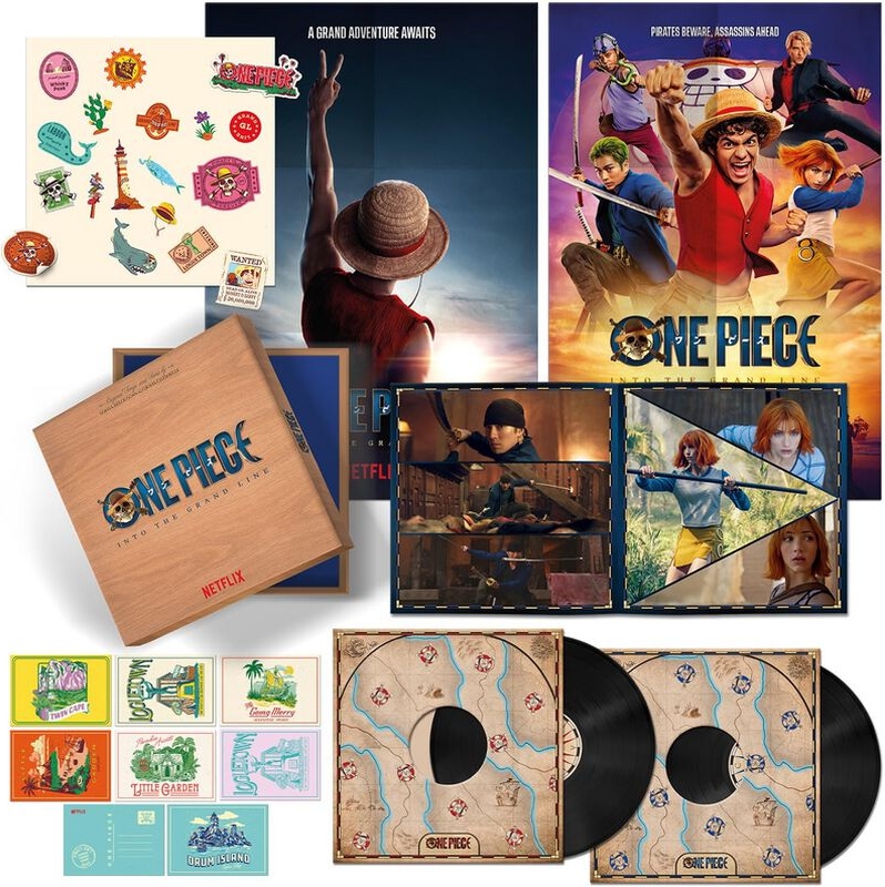 One Piece Into the Grand Line Soundtrack from the Netflix Series (Vinyl)