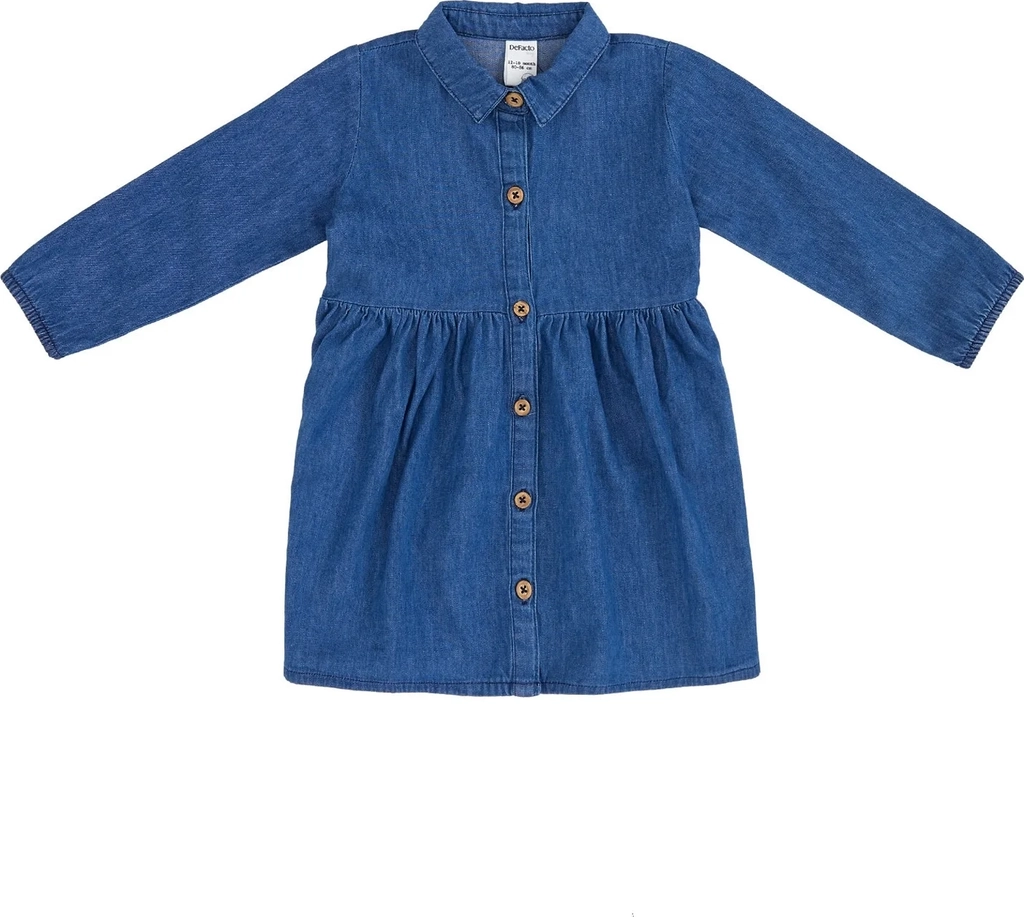defactosecond hand denimkjoler - light blue