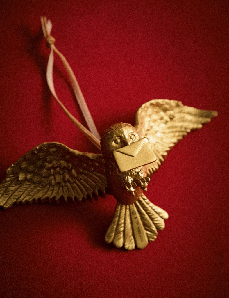 harry potter hedwig resin decoration