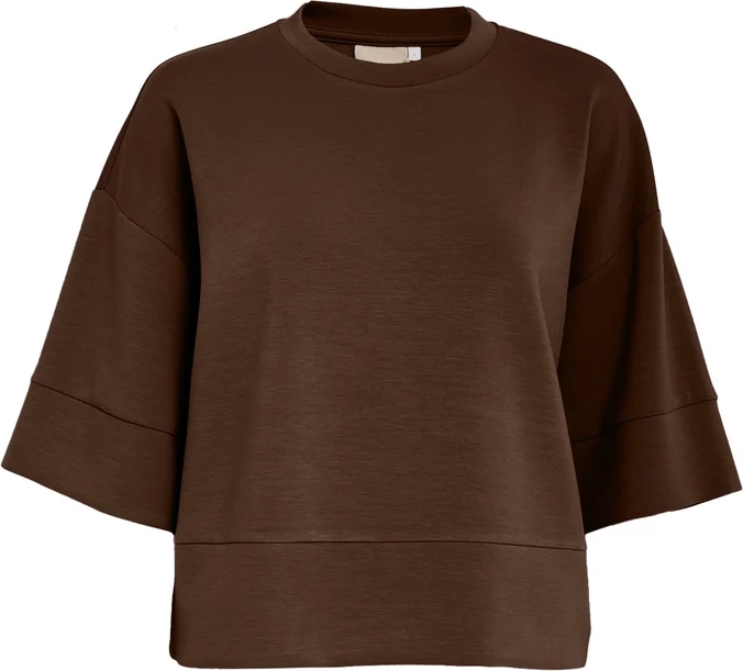 peppercorn pcminnie grs blouse java brown