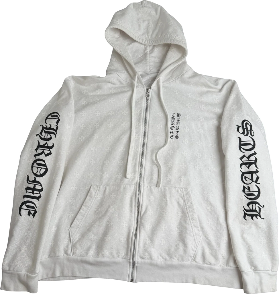chrome hearts hættetrøje (str. xl)