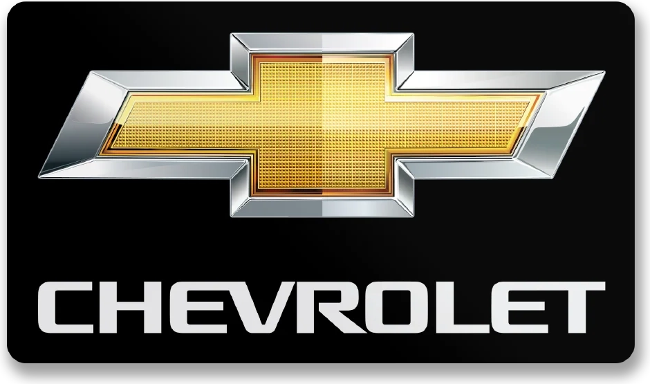 chevrolet full color logotype sticker