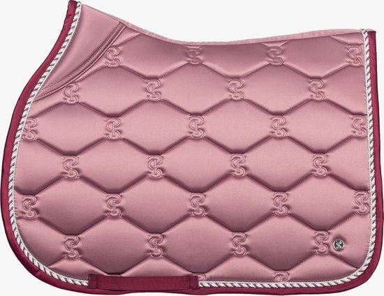 ps of sweden signature new colors fw22 - kleur: night rose - optie: saddle pad - maat: full jump